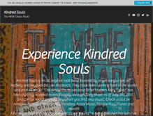 Tablet Screenshot of kindred-souls.com